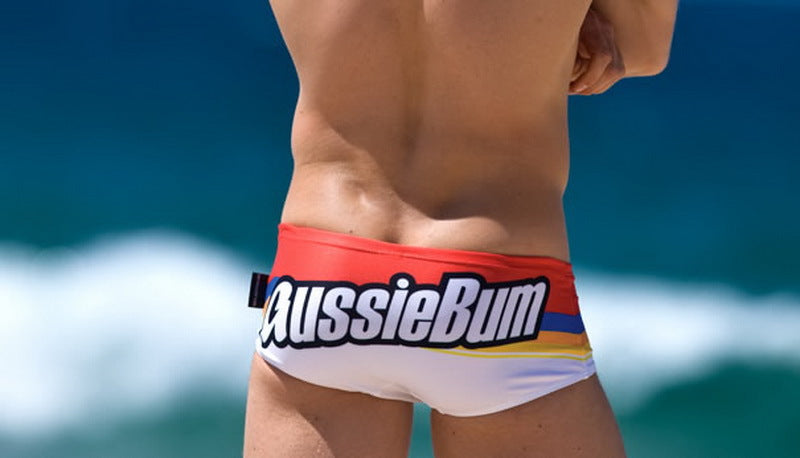 Mode Rainbow Slips de natation Boxer Natation Trunks