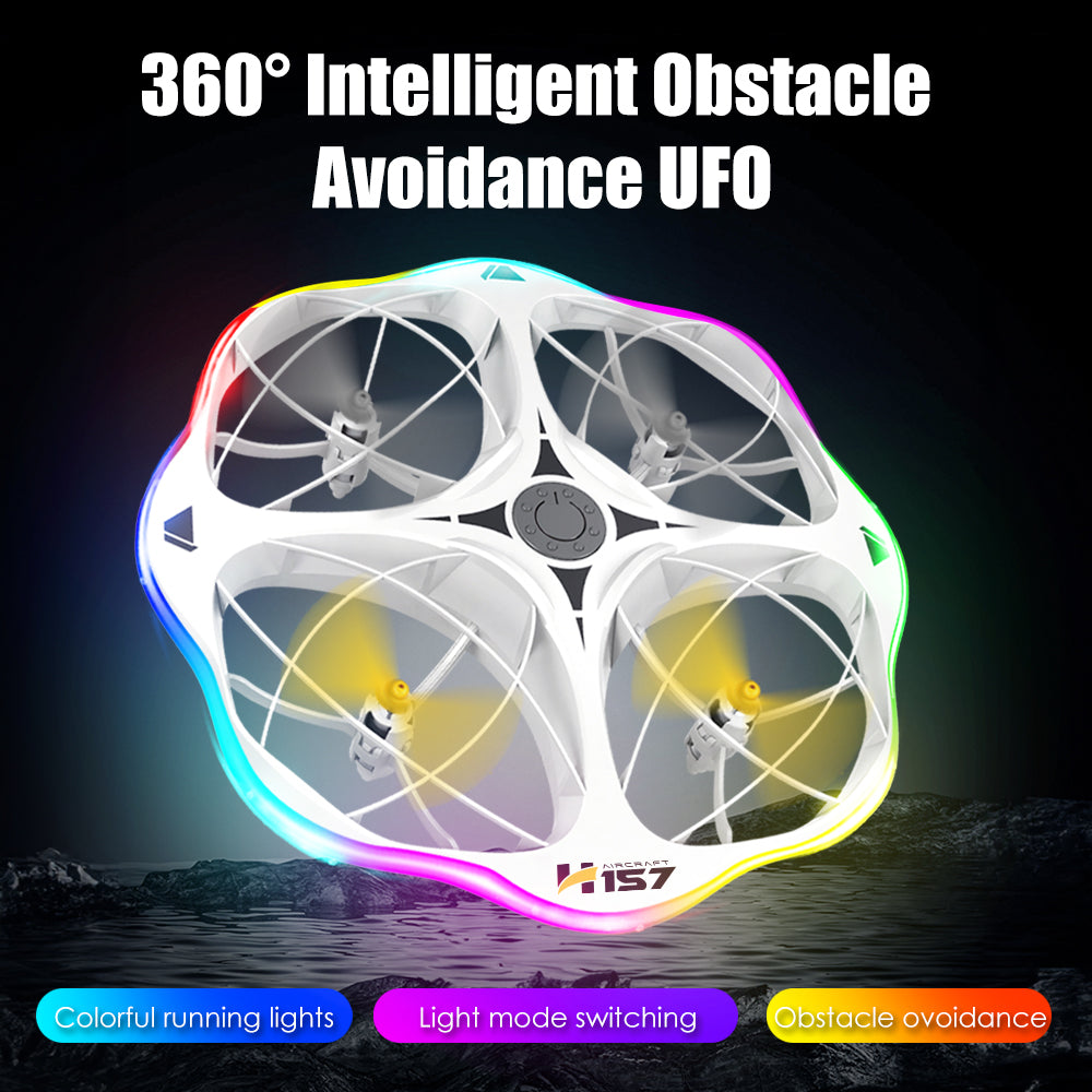 H158 Drone double électrique blanc