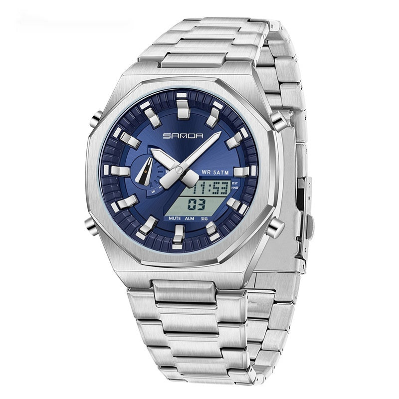 Double affichage Multi-fonctions Montre homme d'été