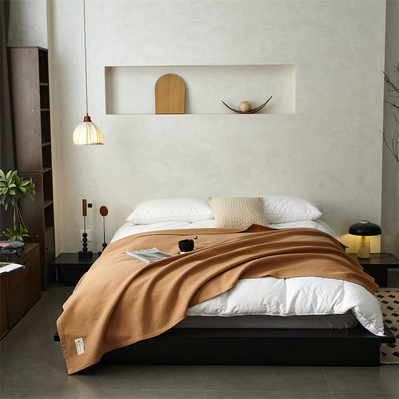 Nap Singledouble Air-conditioning Quilt Cotton-linen Throw Blanket