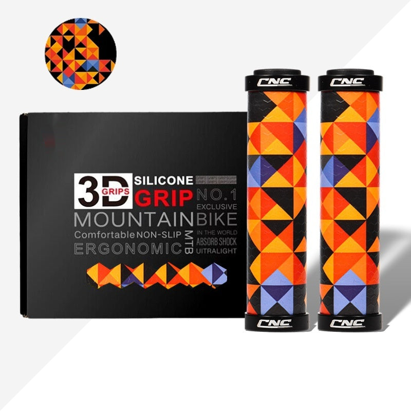 Vélo de montagne CNC Silicone Comfort Grips Vélo pliant 3D Universa