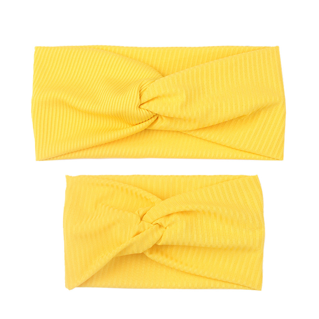 Couleur solide Ensemble mère-enfant Banderole parent-enfant