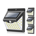 Lampe murale solaire extérieure minimaliste de ménage