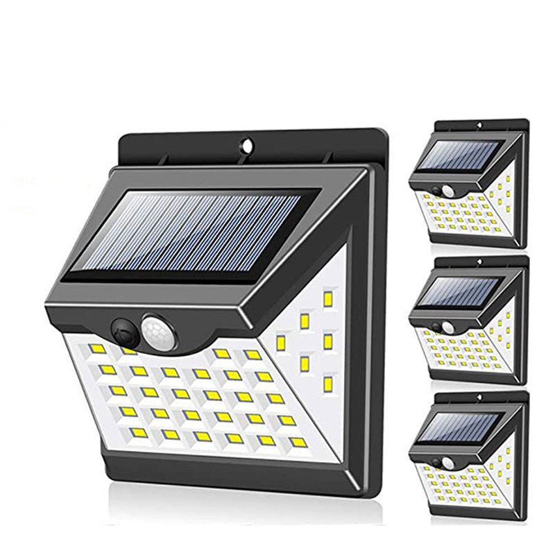 Lampe murale solaire extérieure minimaliste de ménage