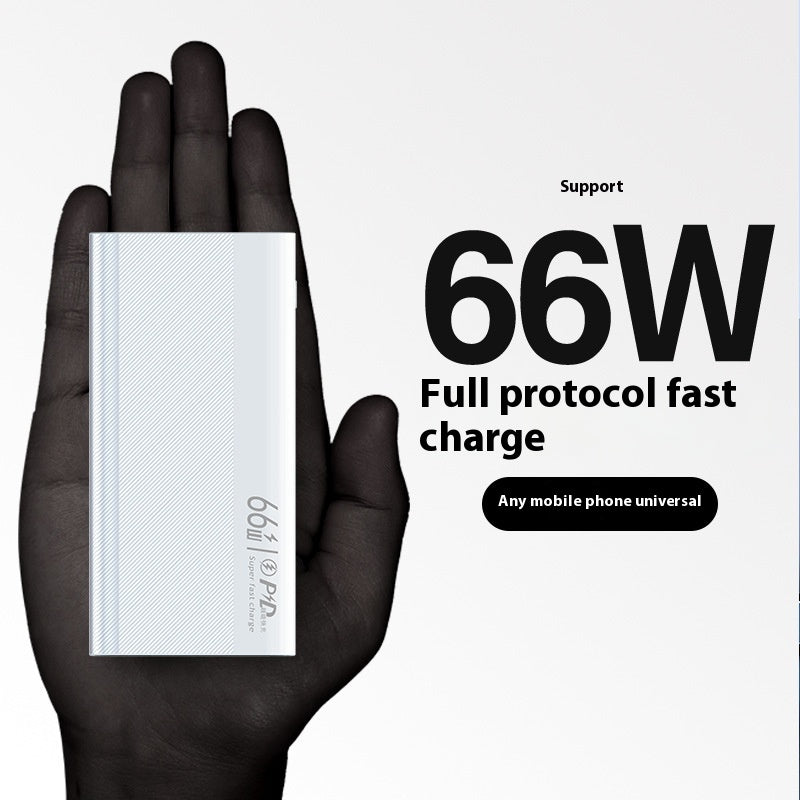 Puissance mobile de grande capacité PD66w charge rapide Légèreté universelle
