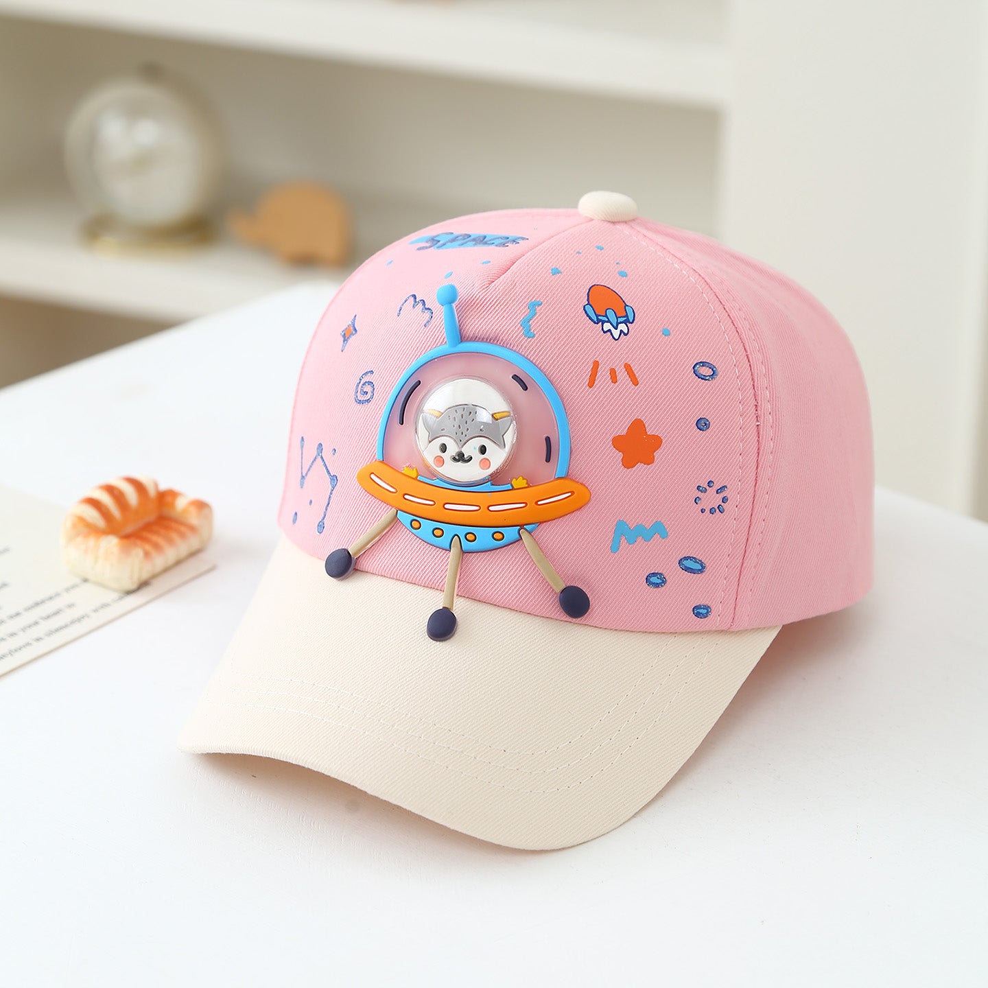 Casquette de baseball pour enfants d'été pour les garçons - Astronaute d'espace cartoon mignon Baseball pour enfants