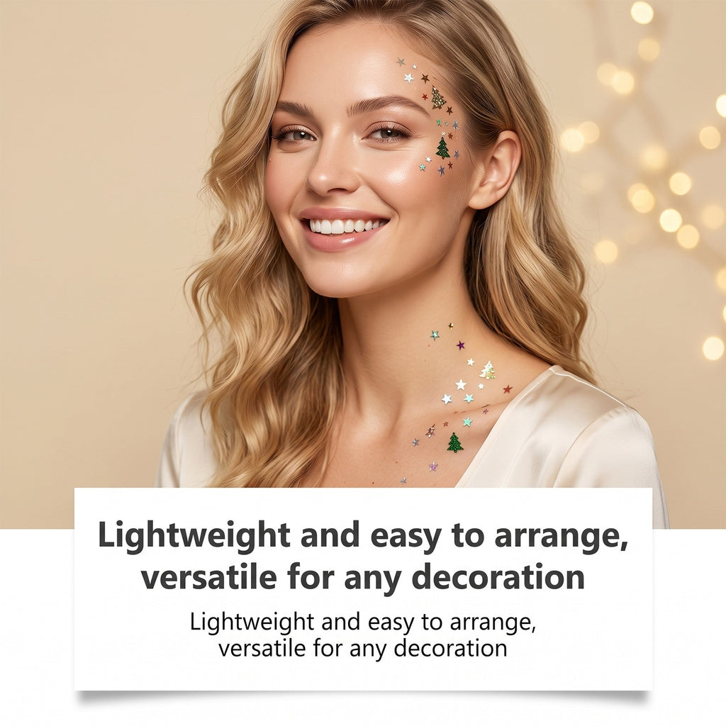 Gel de beauté de Noël Glitter