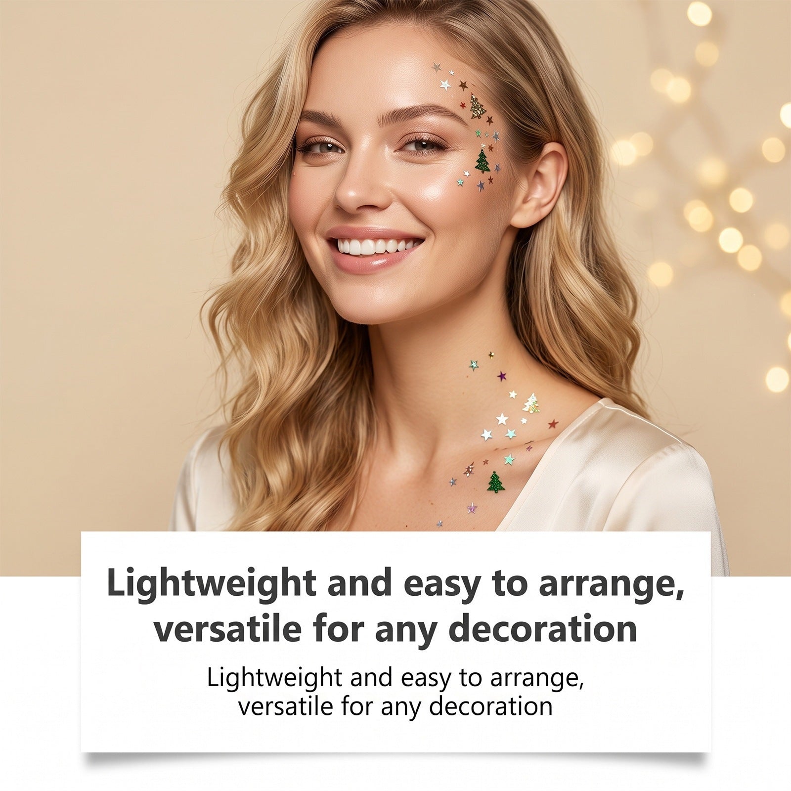 Gel de beauté de Noël Glitter