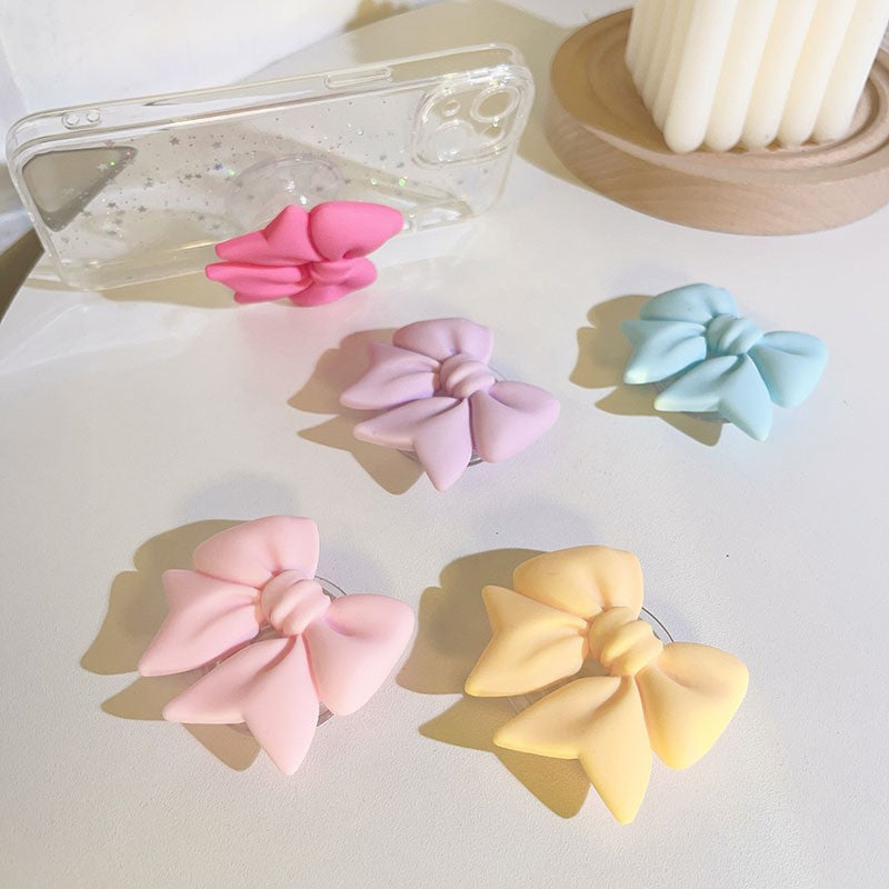 Folding Girl Heart Mobile Phone Holder