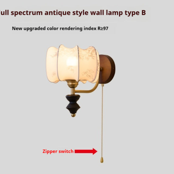 Lampe murale mi-ancienne côté de lit Zipper de haute qualité