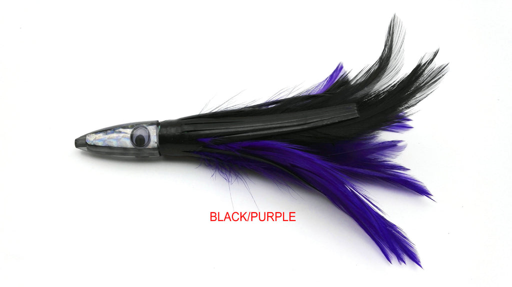 Acrylique de pêche en mer Octopus Bandeau Robe Feathered Lure