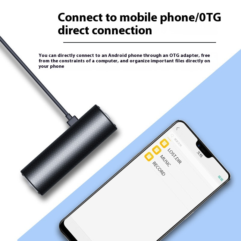 Réduction du bruit HD Enregistreur intelligent d'enregistrement en attente ultra longue
