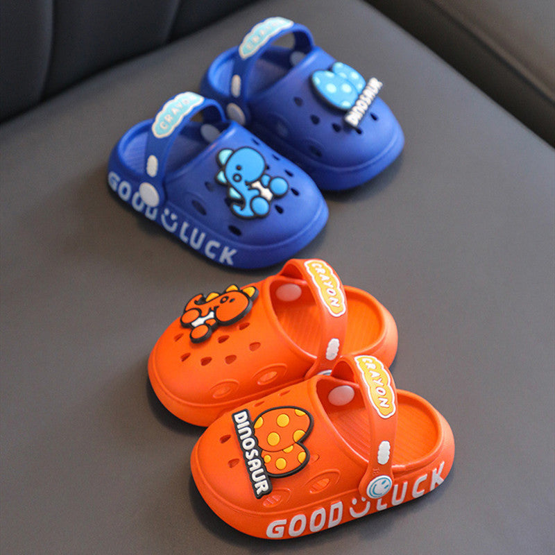 Mignon dessin animé Dinosaure Slipper pour les enfants