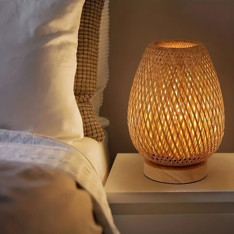 Lampe de bureau zen dimmable de style japonais