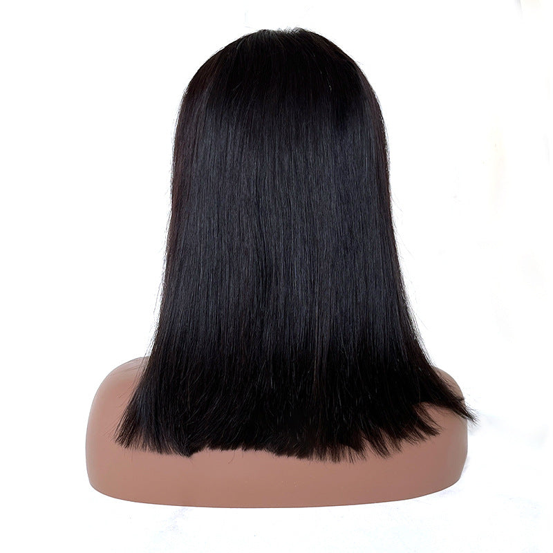 Wig usine véritable cheveux humains soie
