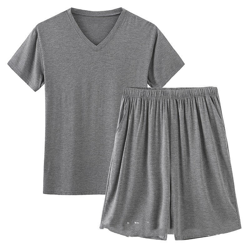 Pyjama modal Short d'été homme Manche courte