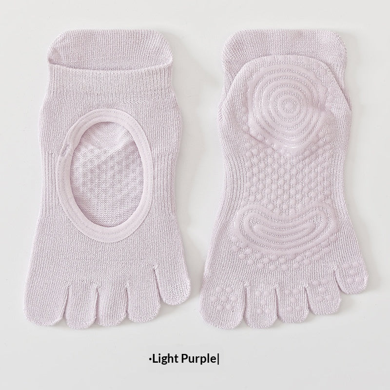Chaussettes de yoga pour femmes d'été avec talons coupés et design sans dos