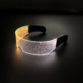 Verres à lumière LED de la future technologie