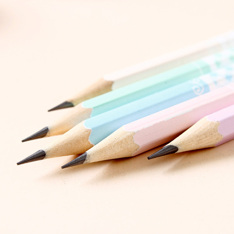 Crayon de transfert thermique haut de gamme Basswood Crayon à six angles