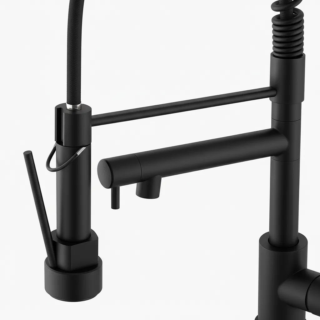 Robinet de cuisine avec pulvérisateur