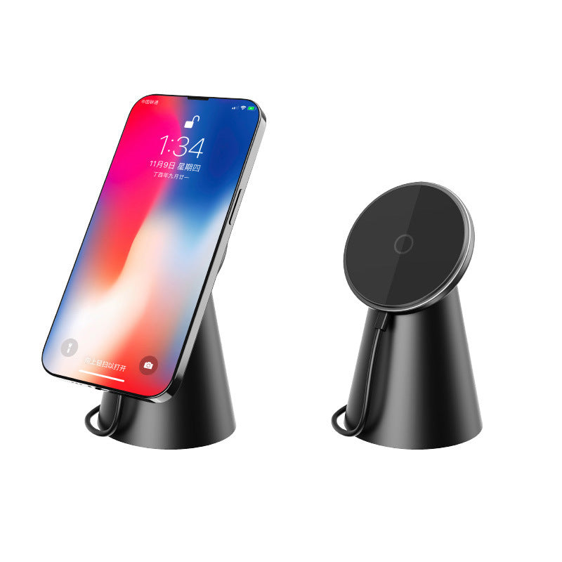 Chargeur sans fil universel de supports d'aspiration magnétique