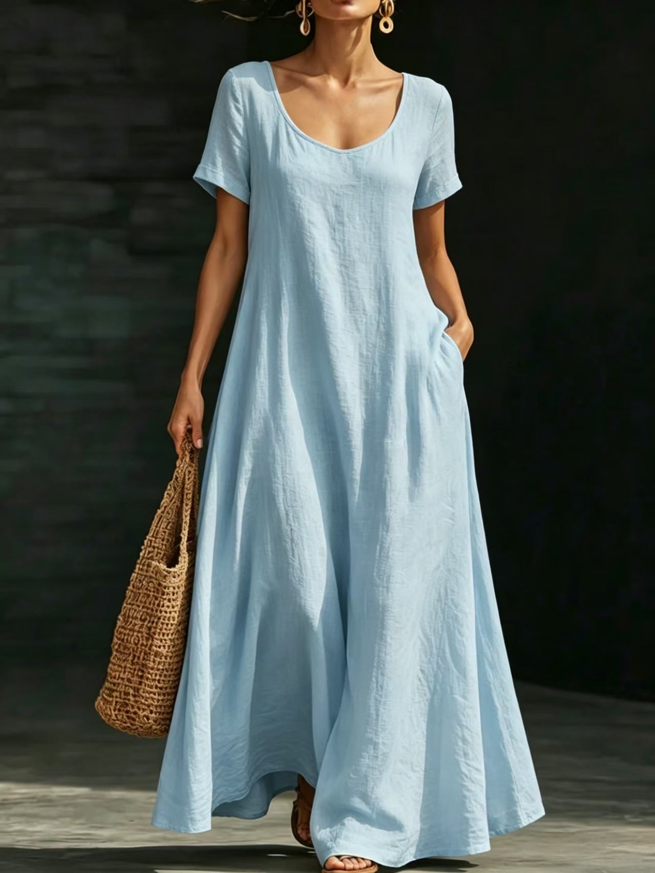 Robe d'arrivée d'été
