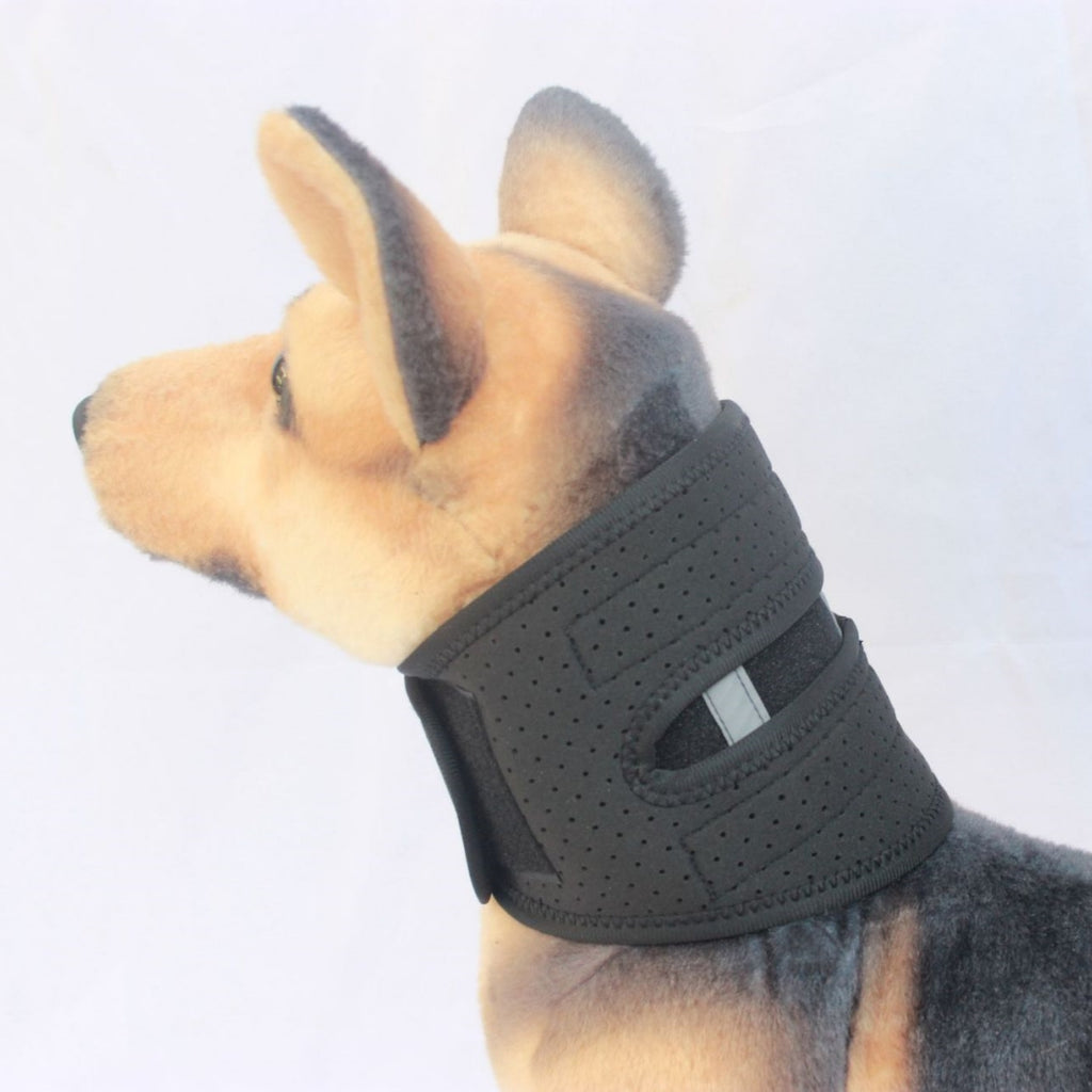 Collier d'animal réglable pour post-chirurgie Stabilité et protection contre les entorses de cou