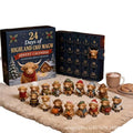 Calendrier de Noël de la vache Highland