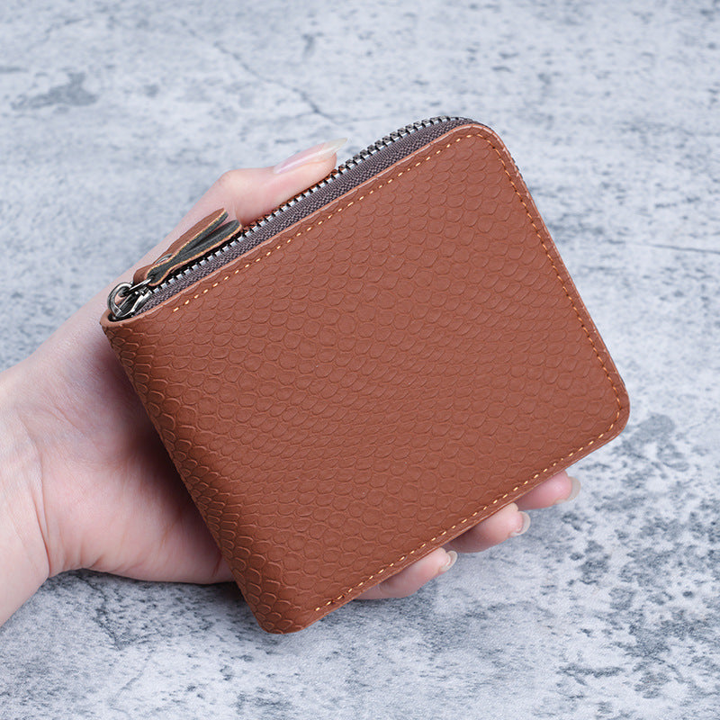 Minimaliste Bi-fold Wallet Hommes Court Wallet