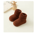 Nouveau-né AutomneHiver Terry-Style Chaussettes de plancher non glissantes