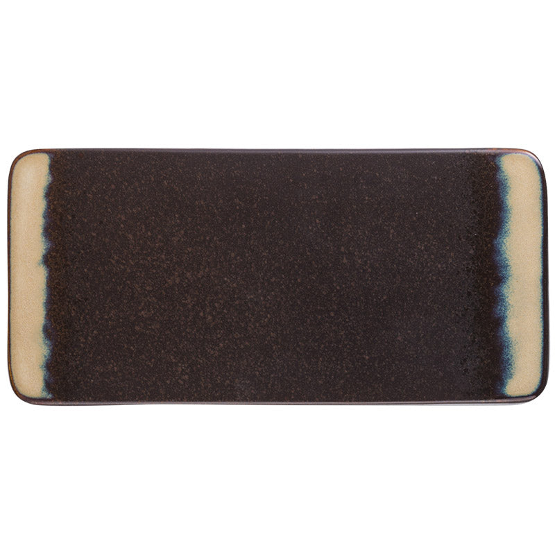 Céramique rectangulaire Sushi Platter japonais