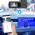 2K HD avant Dash Cam pour voiture avec écran IPS vision nuit enregistrement inclus 32G Stor