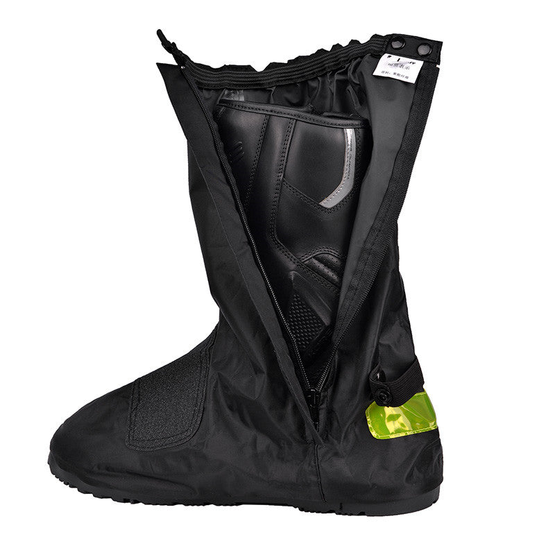 Réflexion High Tube moto imperméable housse de chaussures étanche