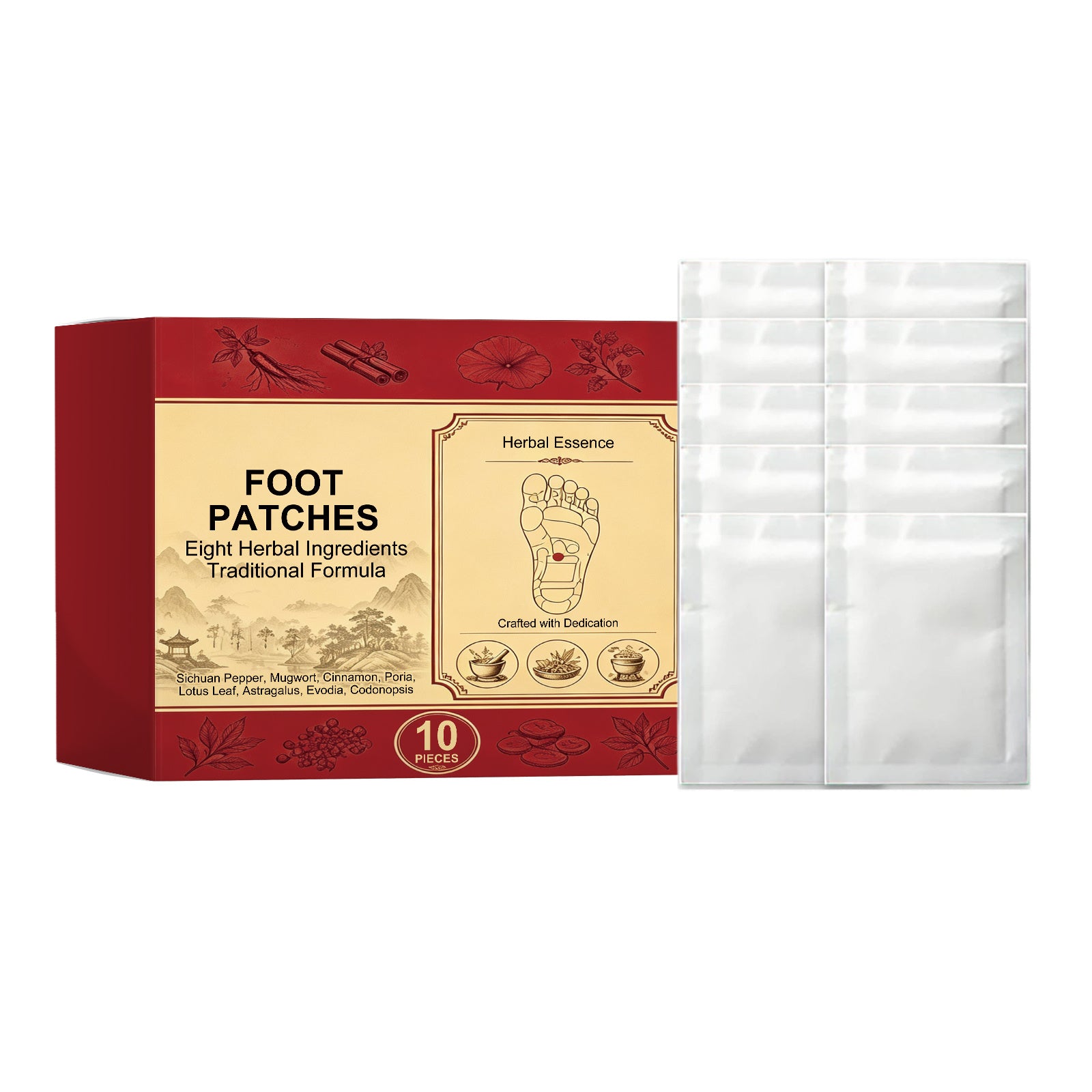 Patch de pied apaisant de sommeil