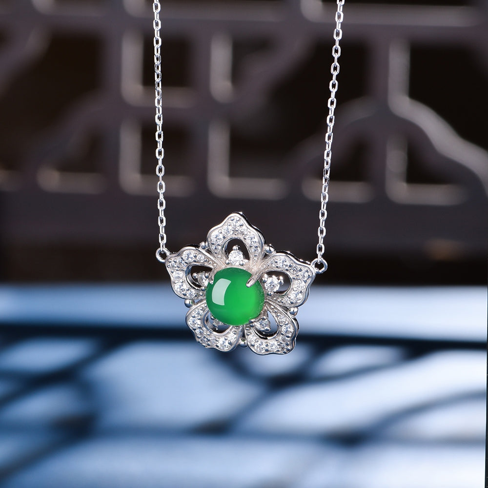 Collier de trèfle en argent sterling S925