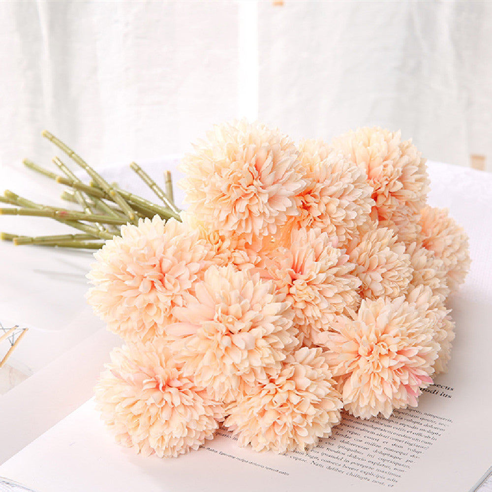 Flower Dandelion Chrysanthemum DIY Handmade Edition Maison Décoration Photographie Props Excl