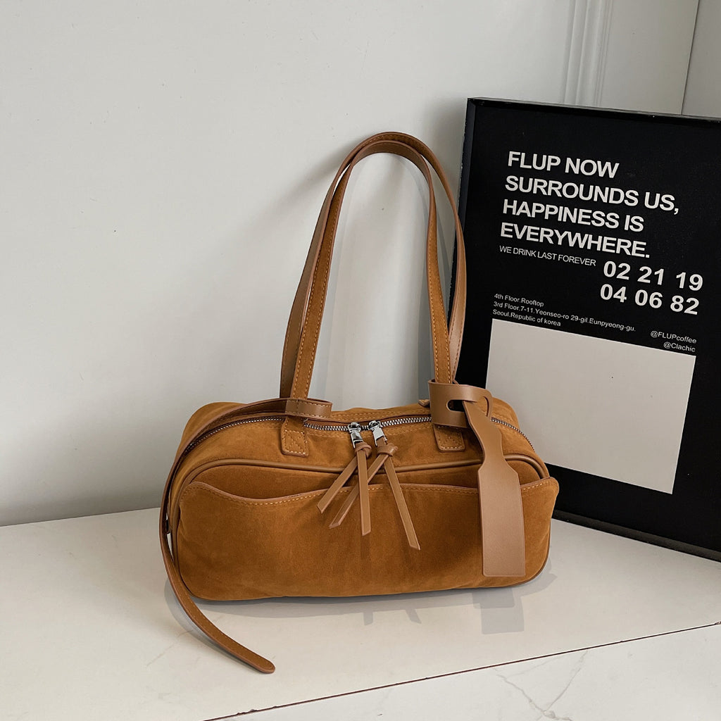 Women's Simple Bowling Shoulder Bag