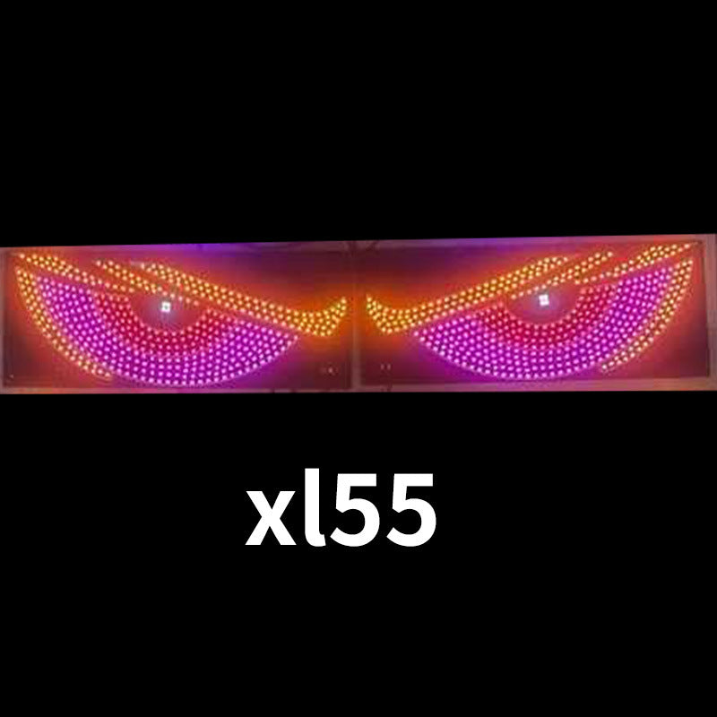 Étiquette de lumière de voiture dynamique affichage LED