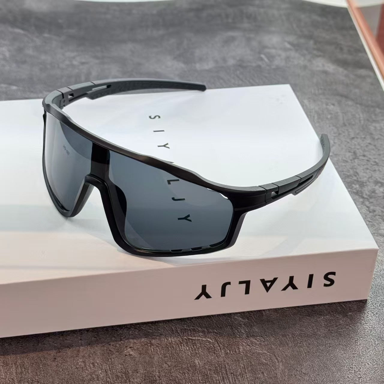 Lunettes de soleil à vélo à changement de couleur Unisexe