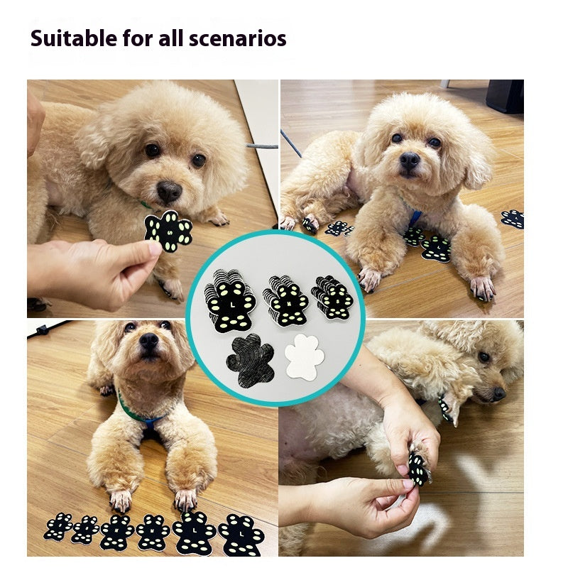 Respirant Invisible Claw Pad Dog Walking Claw Protection Footsticker