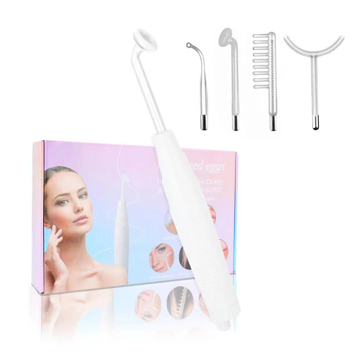 High-frequency beauty device set