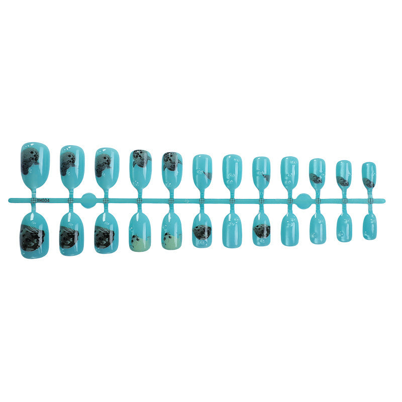 Conseils Ocelot Ocelot Ocelot Oeil de chat bleu de l'océan pour les ongles portables