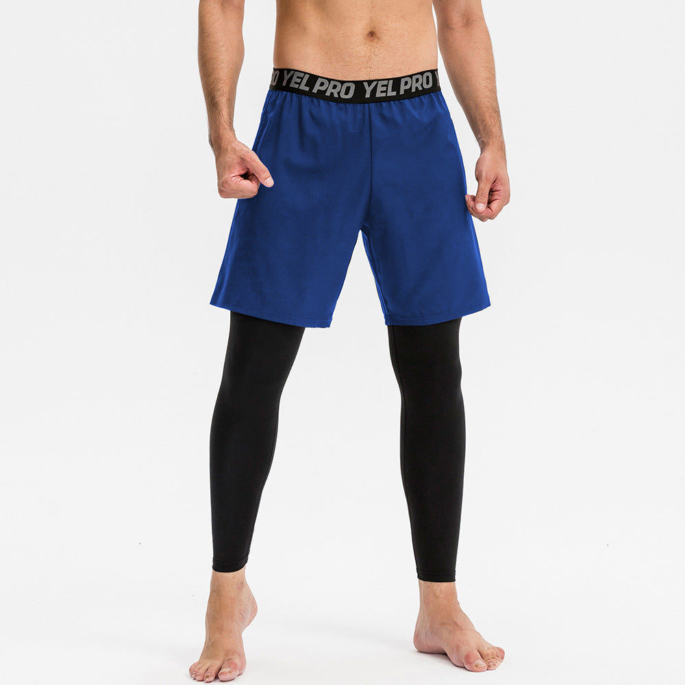 Pantalons de séchage rapide haute élastique pour hommes
