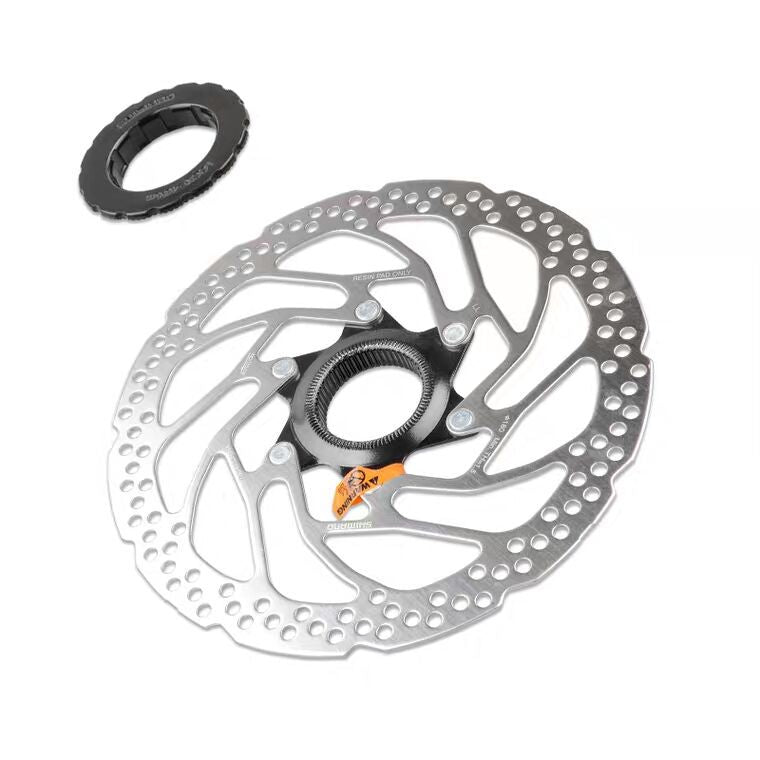Verrouillage de taille moyenne Disque Mountain Bike Road Bike Central Lock Plaque de frein 160180 Disque