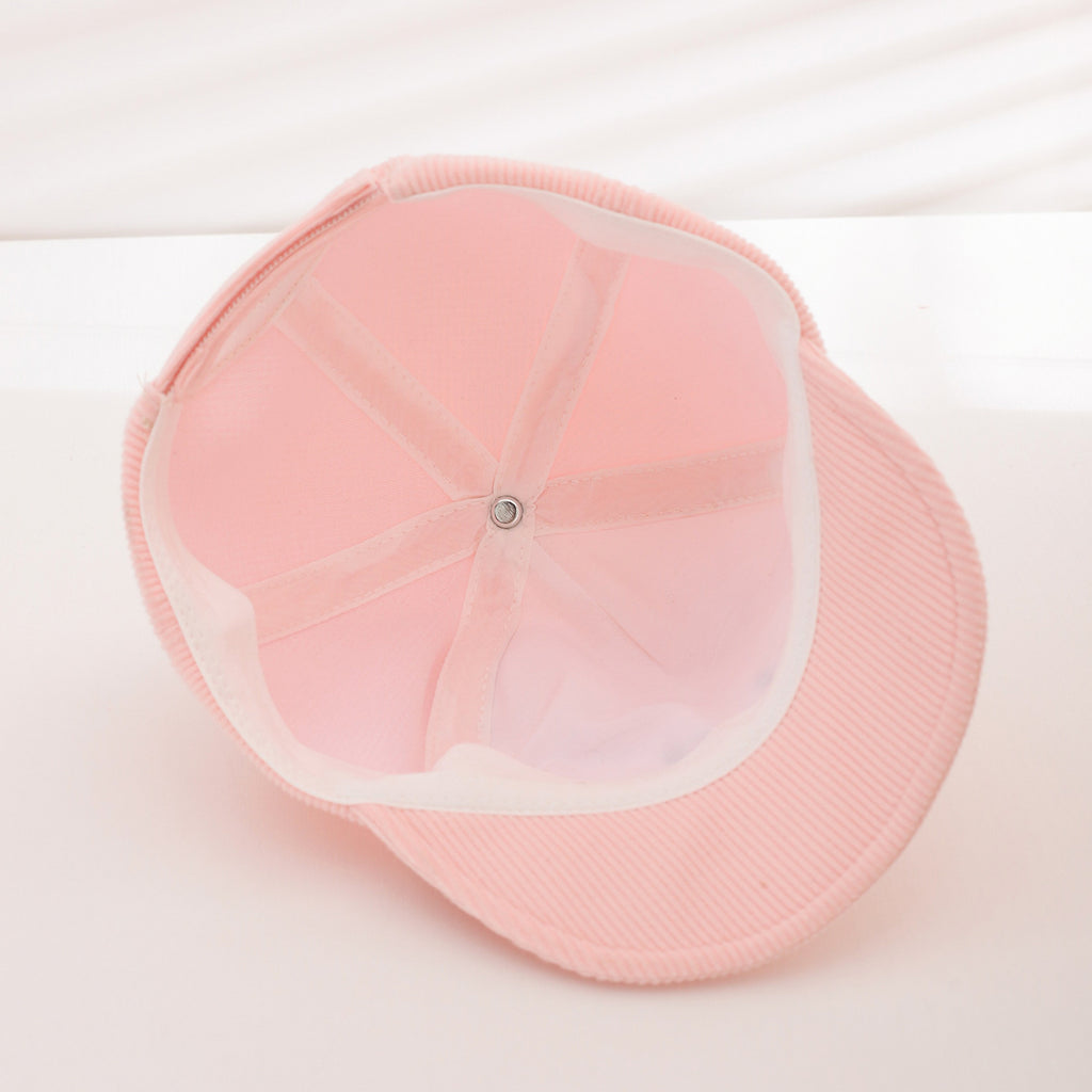 Style Baby coton Flannel Soft-brimmed Casquette de baseball avec cartoon mignon broderie pour animaux de compagnie pour S