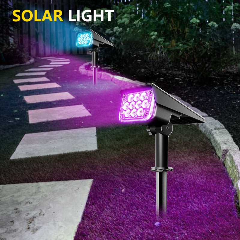 Lampe de pelouse solaire extérieure 20LED