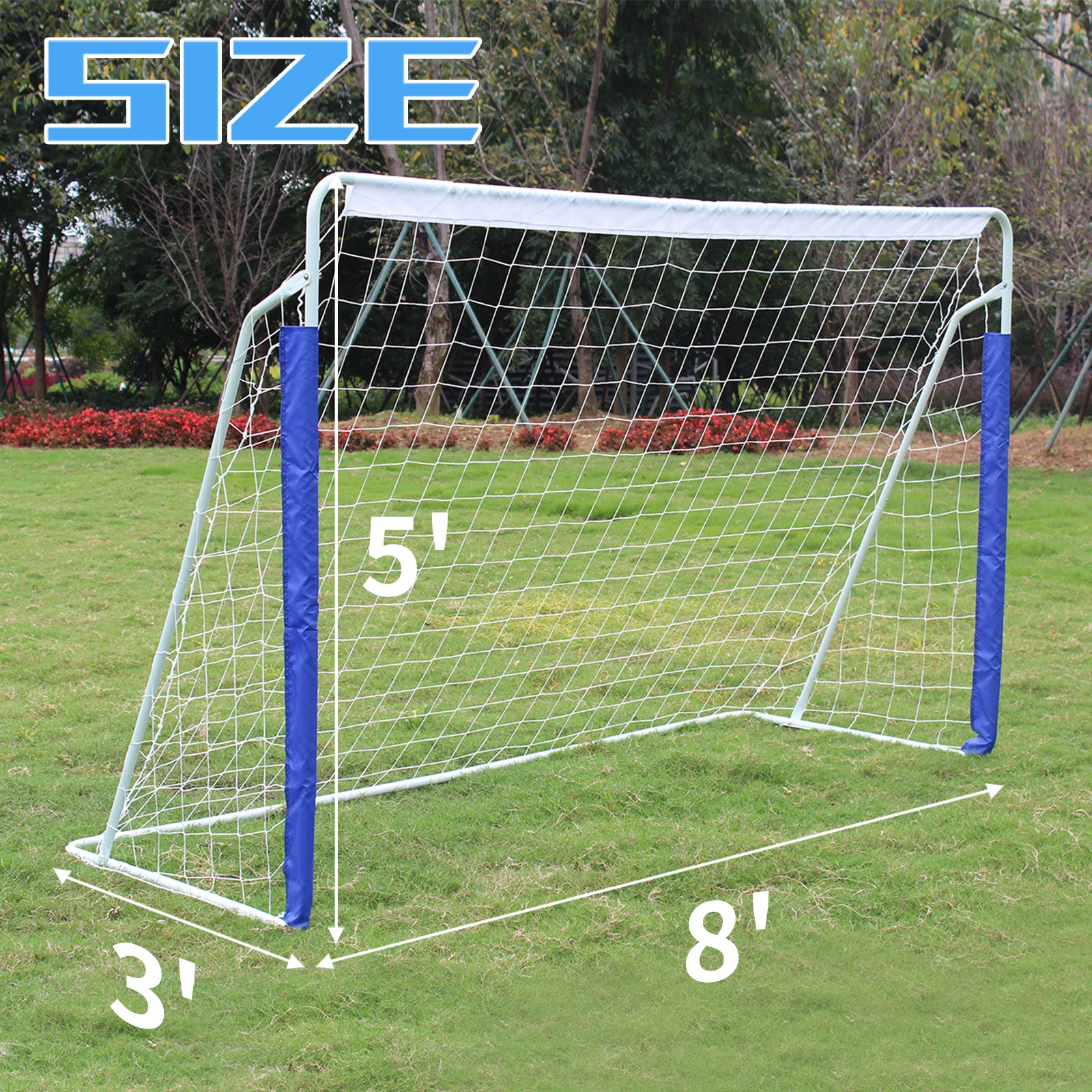 Objectif de soccer de 8x5 ft pour le jardin