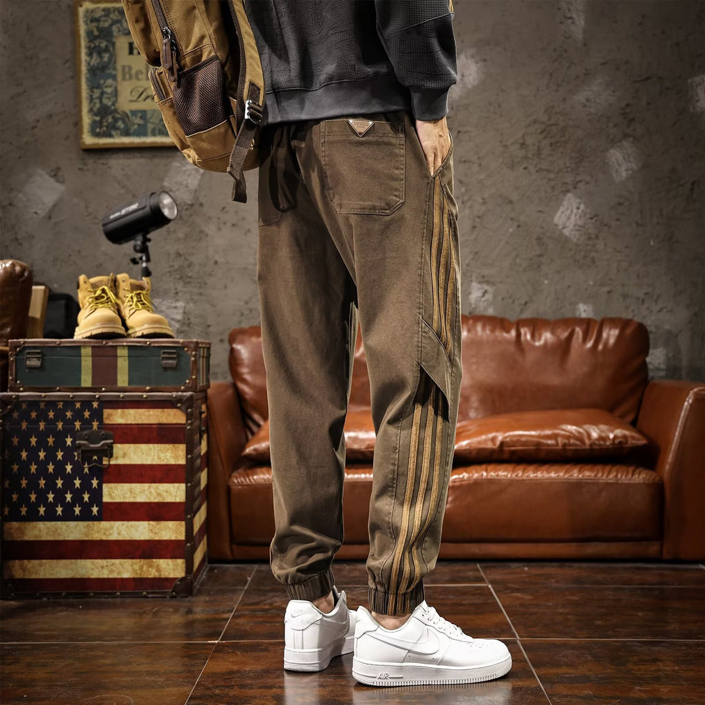 Pantalons de serrage à cheville tendance pour hommes