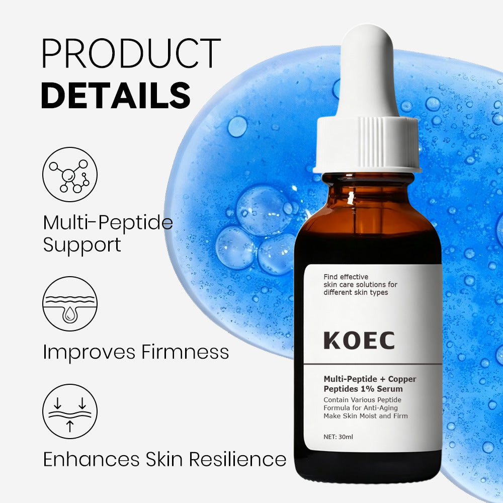 Lotion de traitement du visage cuivre-Titanium polypeptide