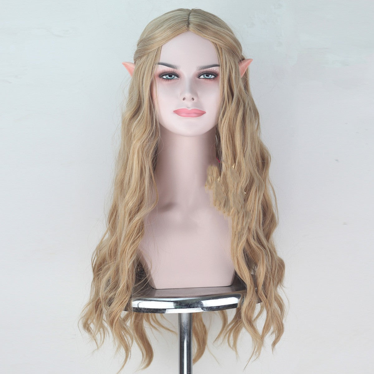 Perruque hobbit Elf Queen Kellantril avec oreilles Perruques d'anime Cosplay